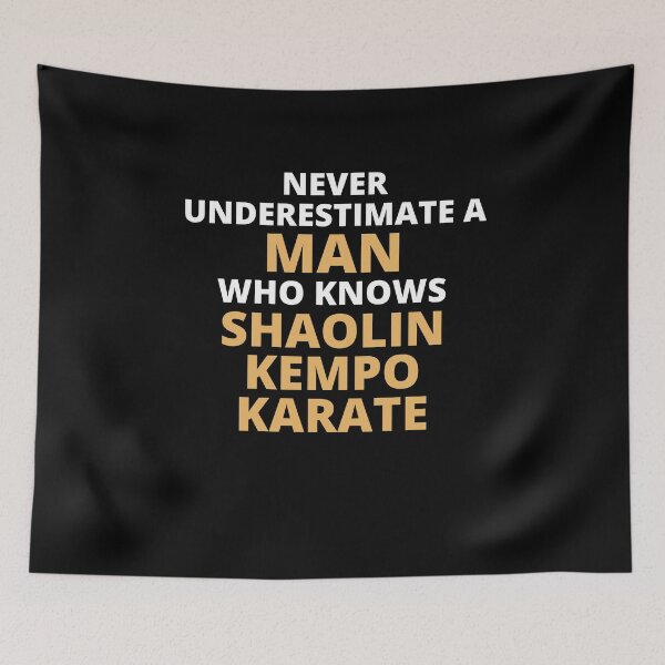Item preview, Never Underestimate A Woman Who Knows Shaolin Kempo Karate designed and sold by clickmostro.