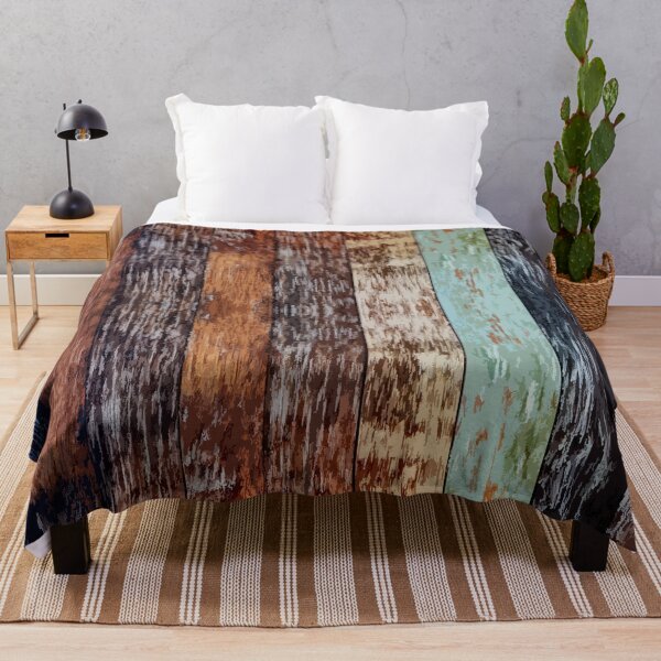 Item preview, Vertical Colorful Wooden Texture Stripes Patterns designed and sold by ShopieHome.