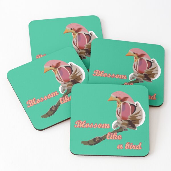 Item preview, Blossom like a bird - Yulan magnolia blossom spring design designed and sold by GiborDesign.