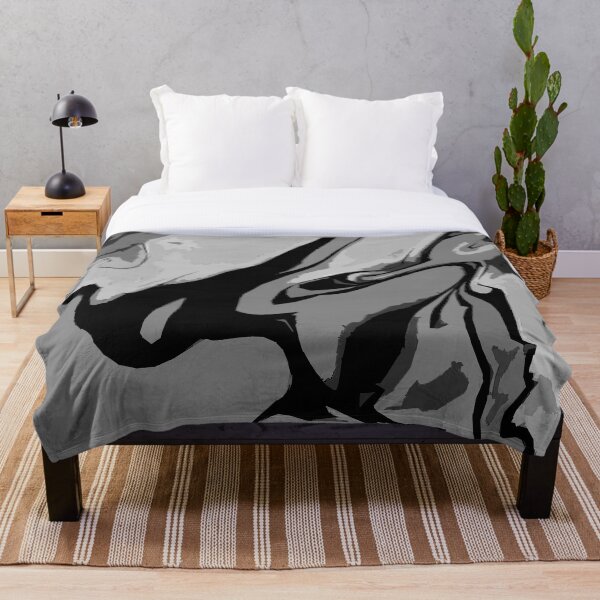Item preview, Digital Abstract Patterns in Black and Grey Shades designed and sold by ShopieHome.