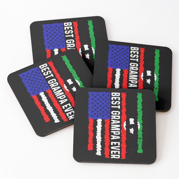 Item preview, American Flag Libya Flag Best Grampa Ever Family  designed and sold by corruptmacadami.