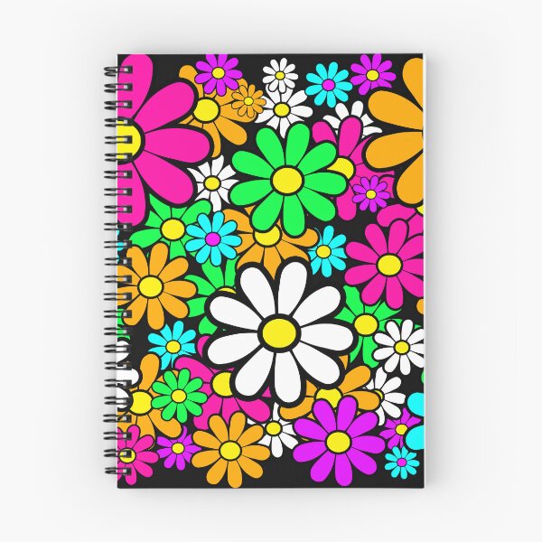 Item preview, Retro Happy Daisy Daisies Flowers Happy Flowers Pattern designed and sold by funnytshirtemp.
