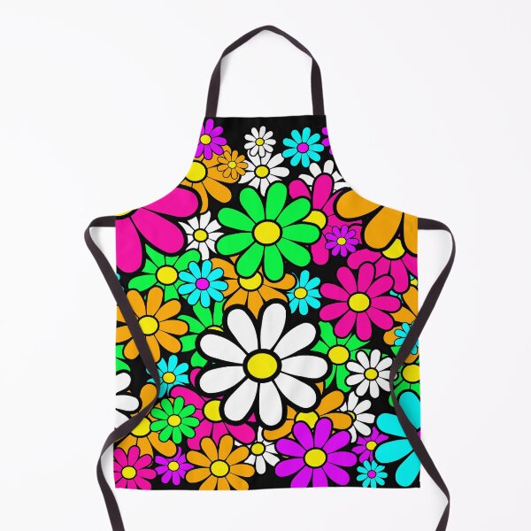 Item preview, Retro Happy Daisy Daisies Flowers Happy Flowers Pattern designed and sold by funnytshirtemp.