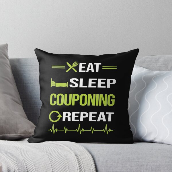 Item preview, Funny Eat Sleep Repeat Couponing Coupon Couponer designed and sold by HappyTshirt1239.