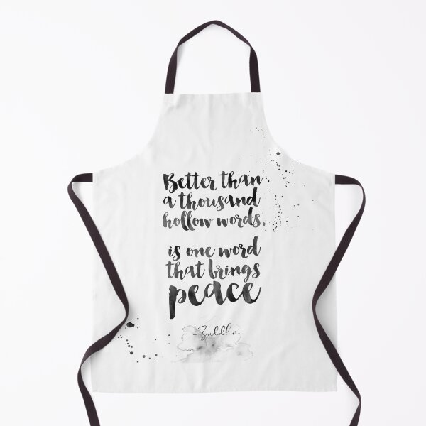Item preview, Better Than A Thousand Hollow Words Is One Word That Brings Peace - Quotes From Buddha About Peace designed and sold by Buddhaport.