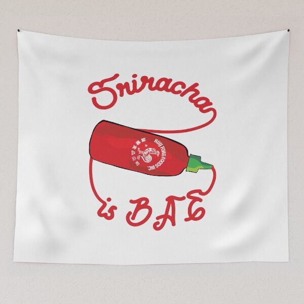 Item preview, Sriracha is bae - hot sauce chili food asian red designed and sold by papillondesign.