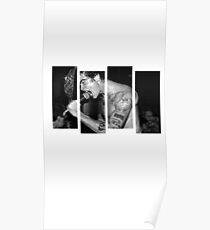 Black Flag - Henry Rollins Poster