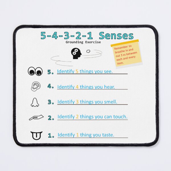 Item preview, 54321 Mental Health designed and sold by marichuwill.