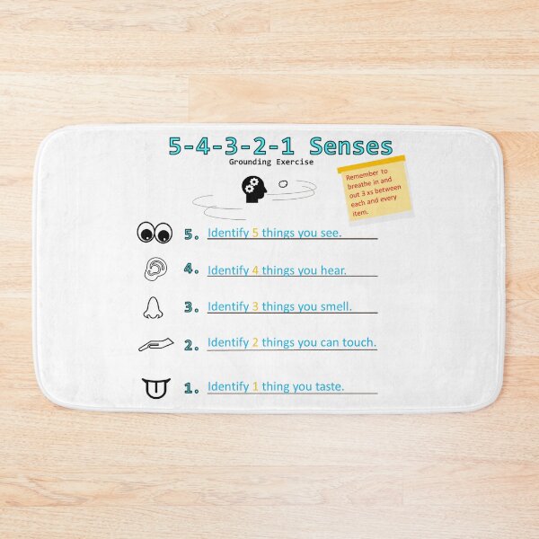 Item preview, 54321 Mental Health designed and sold by marichuwill.