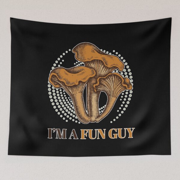 Item preview, I AM A Fun Guy Mushroom Collecting designed and sold by MooonTees.