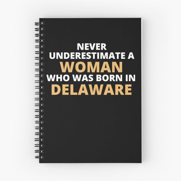 Item preview, Never Underestimate A Woman Who Was Born In Delaware designed and sold by clickmostro.