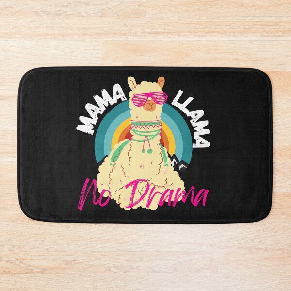 Item preview, Mama Llama No Drama (Distressed) designed and sold by UnboundFull.
