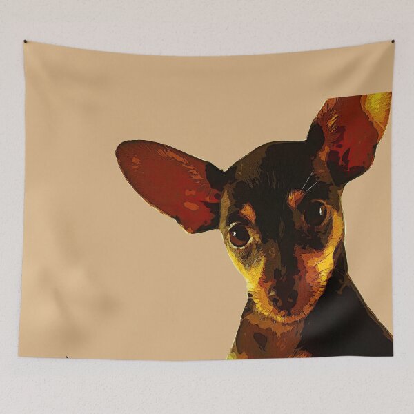 Item preview, English toy terrier Сolor art designed and sold by artdragongift 15.