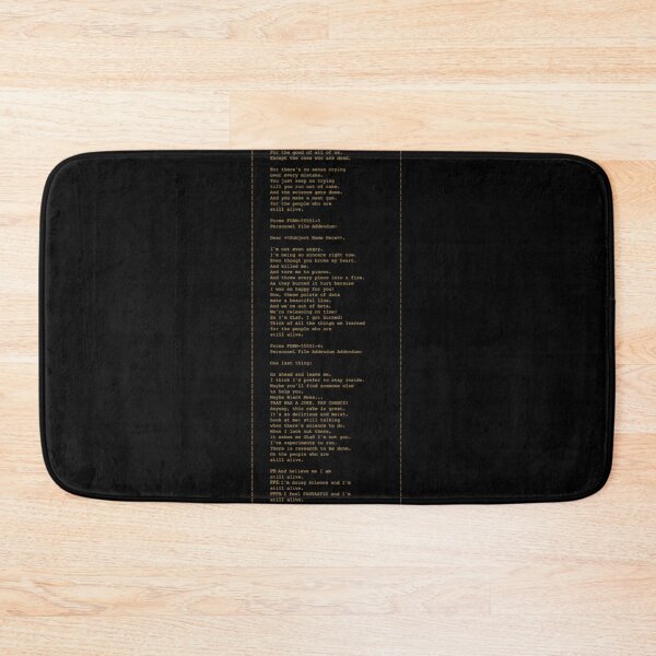Item preview, This Was a Triumph! Portal Ending- GLaDOS Lyrics Essential designed and sold by heupelipocko.