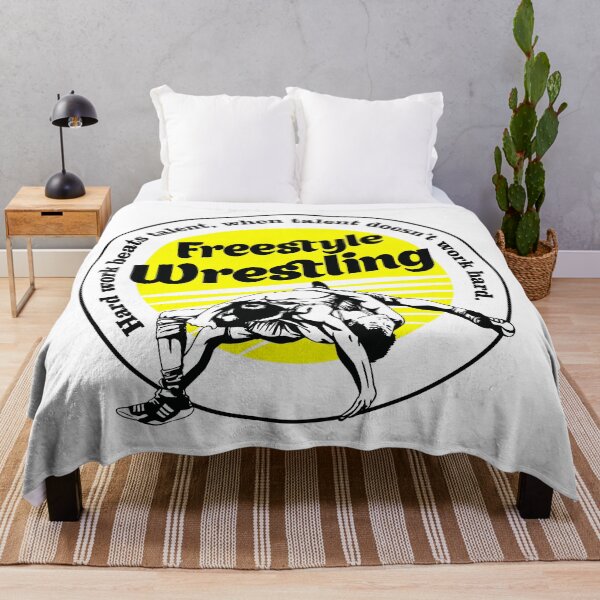 Item preview, Hard work beats talent, when talent doesn’t work hard. Freestyle wrestling designed and sold by Avarec.