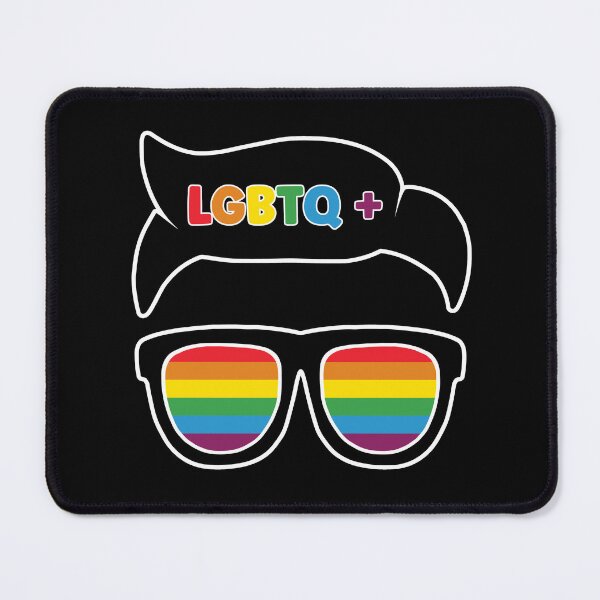 Item preview, LGBTQ+ rainbow sunglasses designed and sold by Astralia.