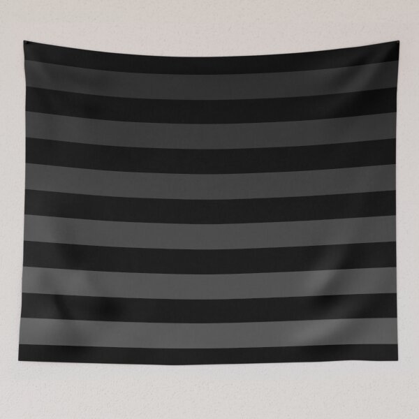 Item preview, Horizontal black and grey stripes pattern designed and sold by cutecrazytshirt.