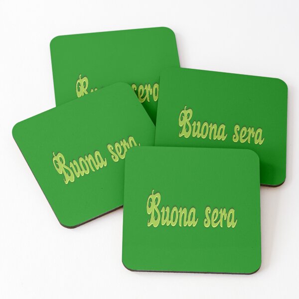 Item preview, Good evening in italian language art color  designed and sold by artdragongift 15.