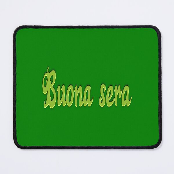 Item preview, Good evening in italian language art color designed and sold by artdragongift 15.