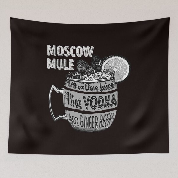 Item preview, Moscow Mule Drink Recipe  designed and sold by CarlinConner.