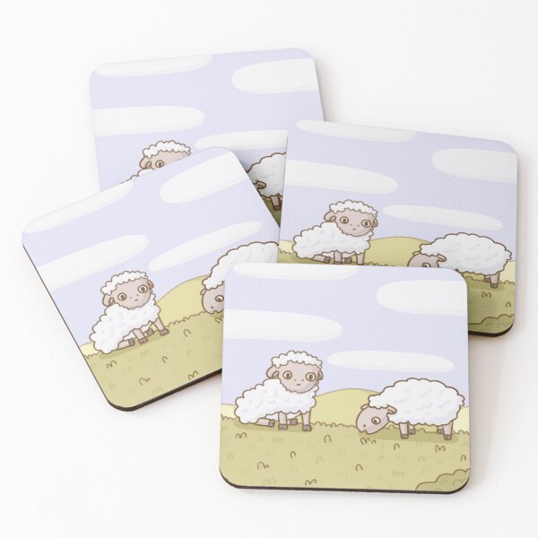 Item preview, Sheep in the meadow designed and sold by Eulalie8.