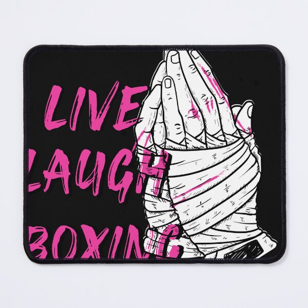 Item preview, LIVE, LAUGH , BOXING designed and sold by AdyKurniawan.