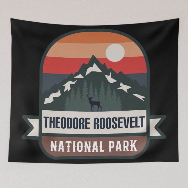 Item preview, Theodore Roosevelt National Park designed and sold by Road-tees.