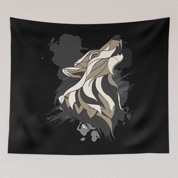 Item preview, Art Howling Wolf Funny Gifts Boys Girls designed and sold by HarveyLink.