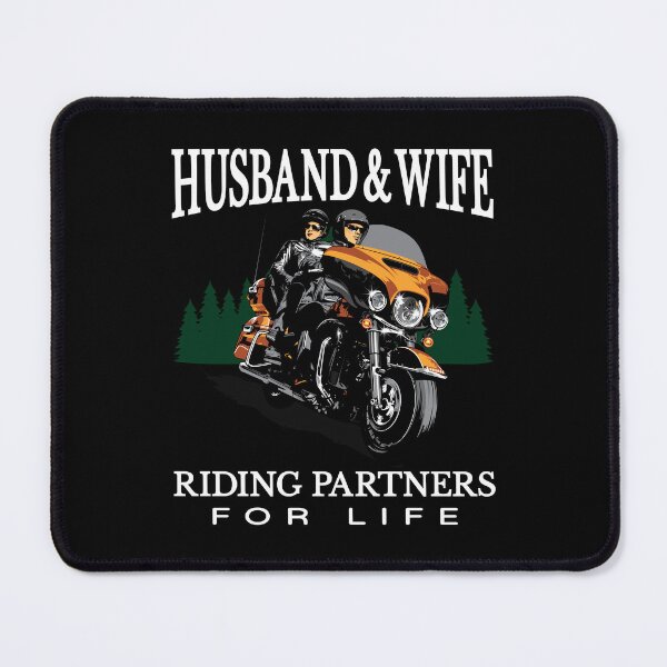Item preview, Husband & wife riding partners for life, Biker designed and sold by Lekrock.