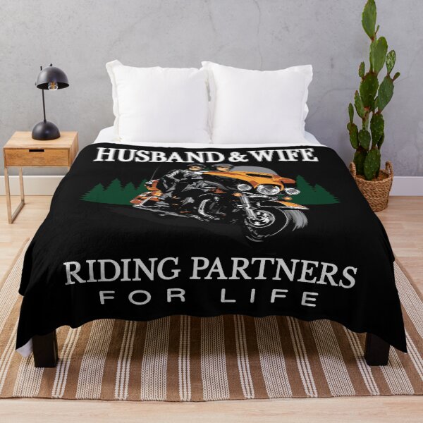 Item preview, Husband & wife riding partners for life, Biker designed and sold by Lekrock.