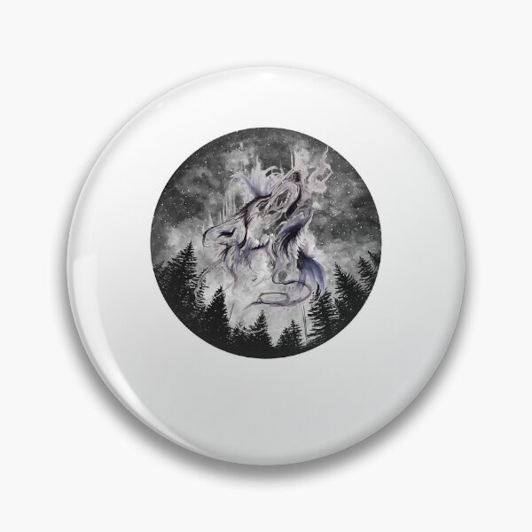 Item preview, Poster Howling Wolf Funny Gifts Boys Girls designed and sold by HarveyLink.