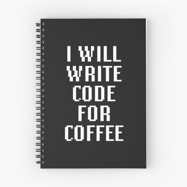 Item preview, I will write code for coffee designed and sold by Code  Monkeys.