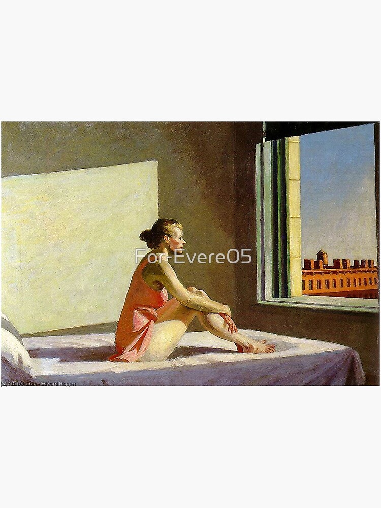 Disover Morning Sun by edward hopper Poster