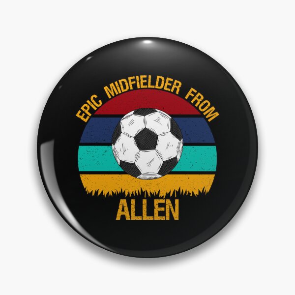 Item preview, Epic Midfielder From Allen Vintage Soccer Sticker designed and sold by laureljusjv.