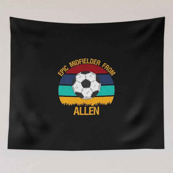 Item preview, Epic Midfielder From Allen Vintage Soccer Sticker designed and sold by laureljusjv.