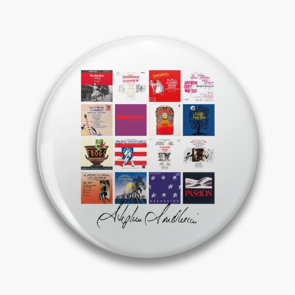 Item preview, Stephen Sondheim Musicals  designed and sold by musicalthreads.