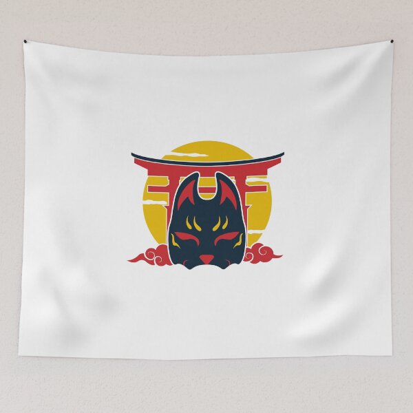 Item preview, Kitsune Mask Clouds Torii Gate designed and sold by BakaOutfit.