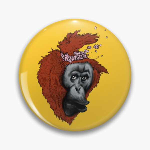 Item preview, Brained out monkey designed and sold by AniceHer.