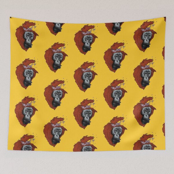 Item preview, Brained out monkey designed and sold by AniceHer.