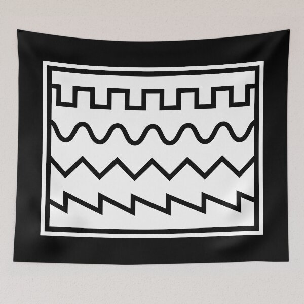 Item preview, Synthesizer Waveforms White designed and sold by AtomicMalibu.