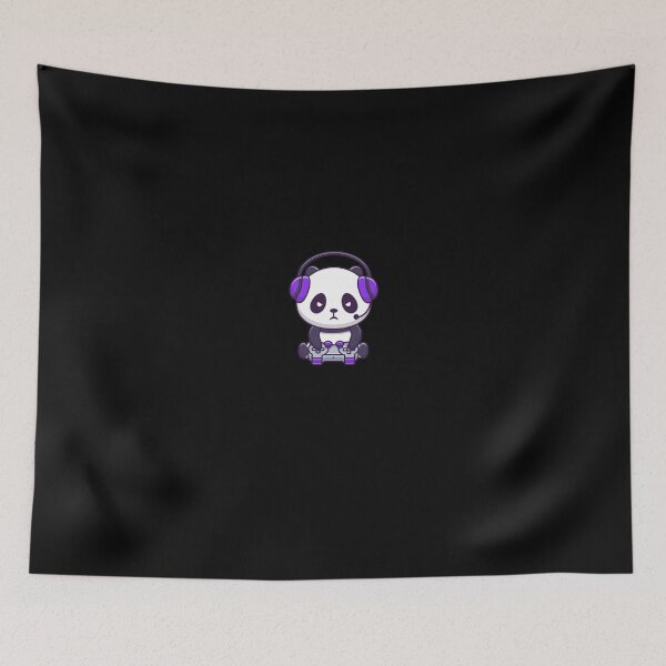 Item preview, Cute Gaming Panda Graphic T-Shirt Dress designed and sold by marshacryjsy7.