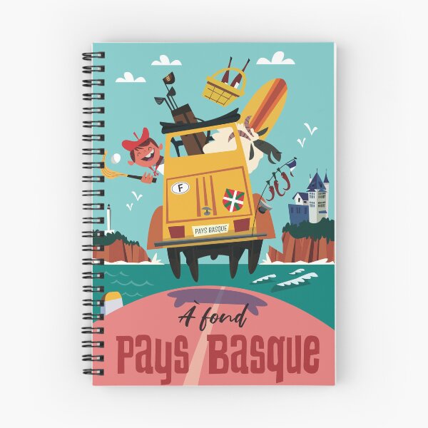 Item preview, Pays Basque poster designed and sold by Gary Godel.