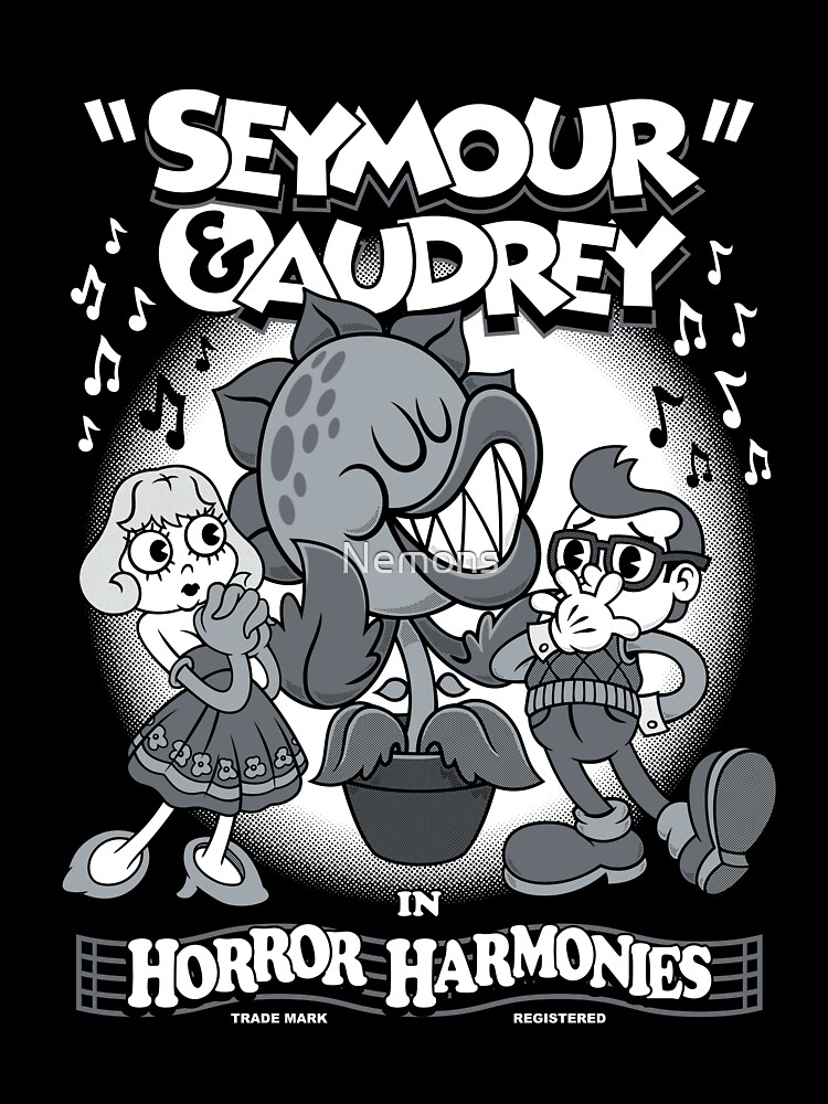 Horror Harmonies - Vintage Cartoon Seymour - Rubber Hose