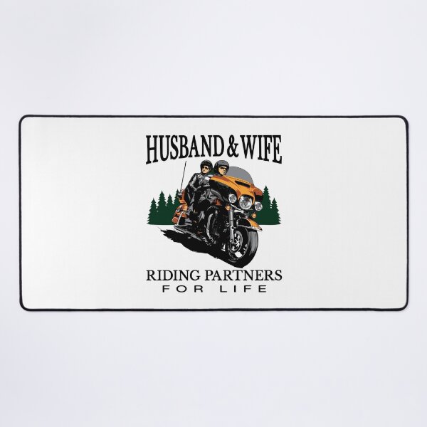Item preview, Husband & wife riding partners for life, Biker designed and sold by Lekrock.