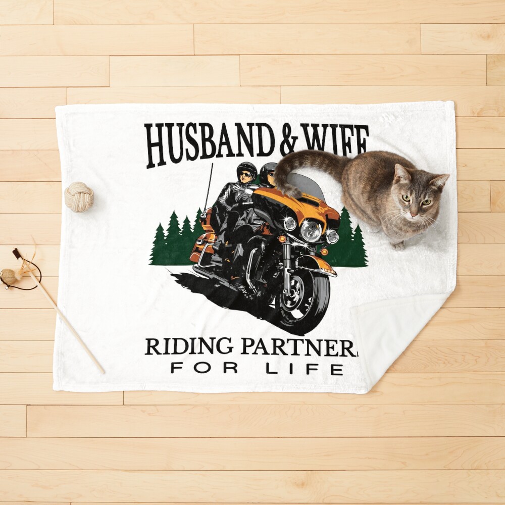 Husband & wife riding partners for life, Biker