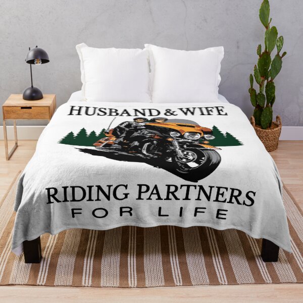 Item preview, Husband & wife riding partners for life, Biker designed and sold by Lekrock.
