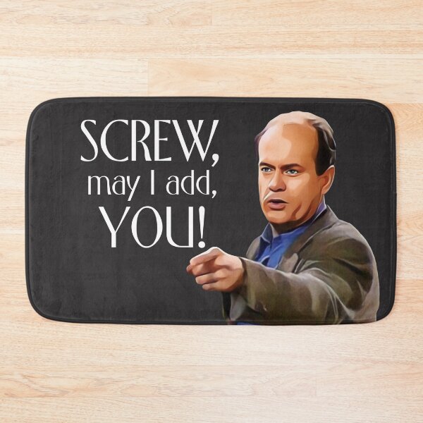 Artikelvorschau, Frasier – Scheiß auf dich! entworfen und verkauft von Smile More Art Store ⭐️⭐️⭐️⭐️⭐️.