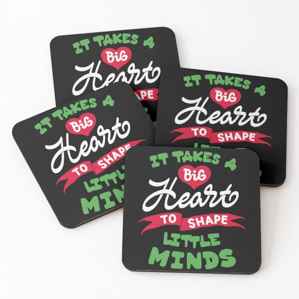 Item preview, It takes a big heart to shape little minds designed and sold by Zagach Letters.
