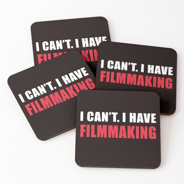 Item preview, I Can't I Have Filmmaking, Funny Filmmaker Design, Filmmaking Quote  designed and sold by Aerial Addicts.