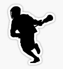 Lacrosse player Sticker